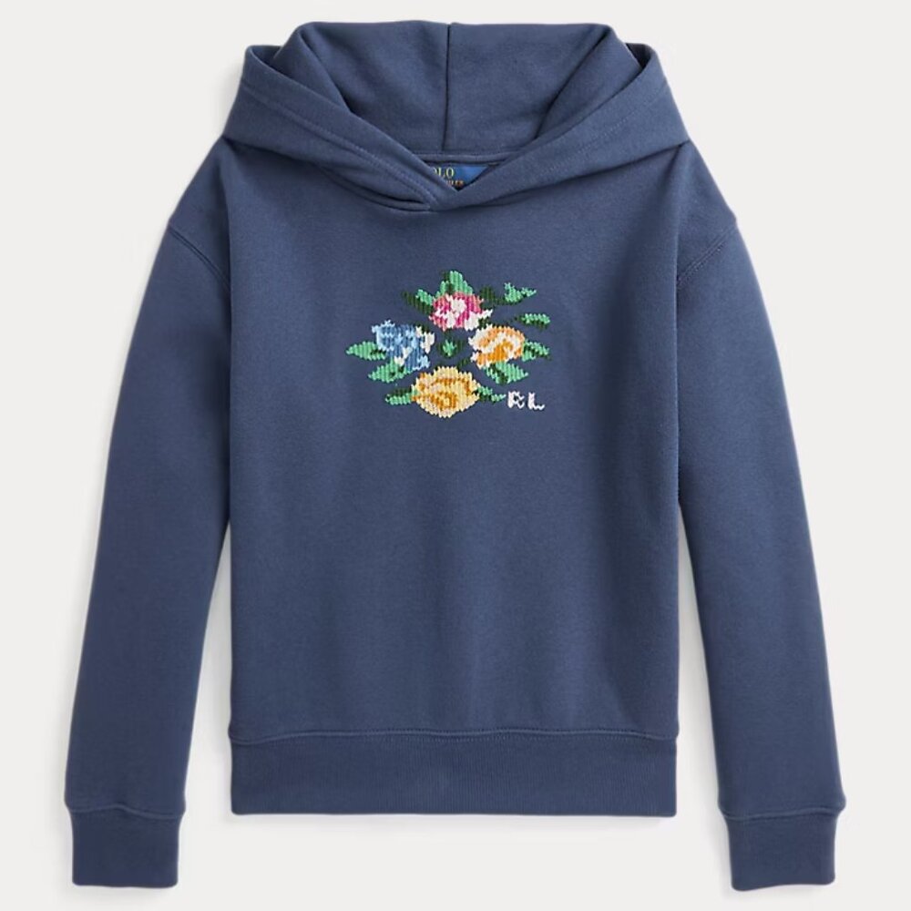 Ralph Lauren Embroidered Fleece Hoodie NWT Size S (7)